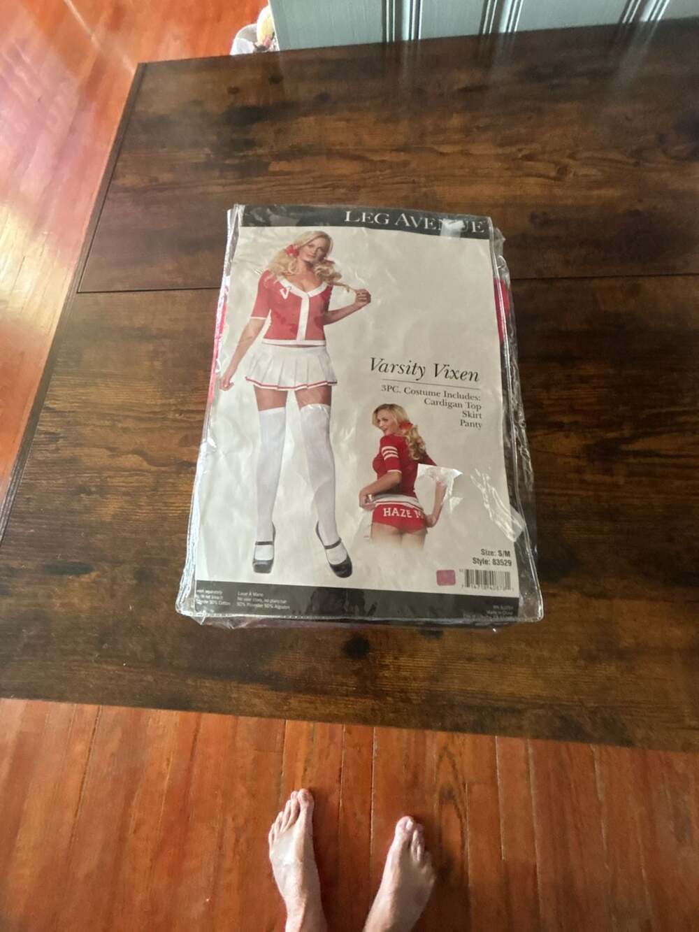 Leg Avenue Varsity Vixen Size S/M Costume